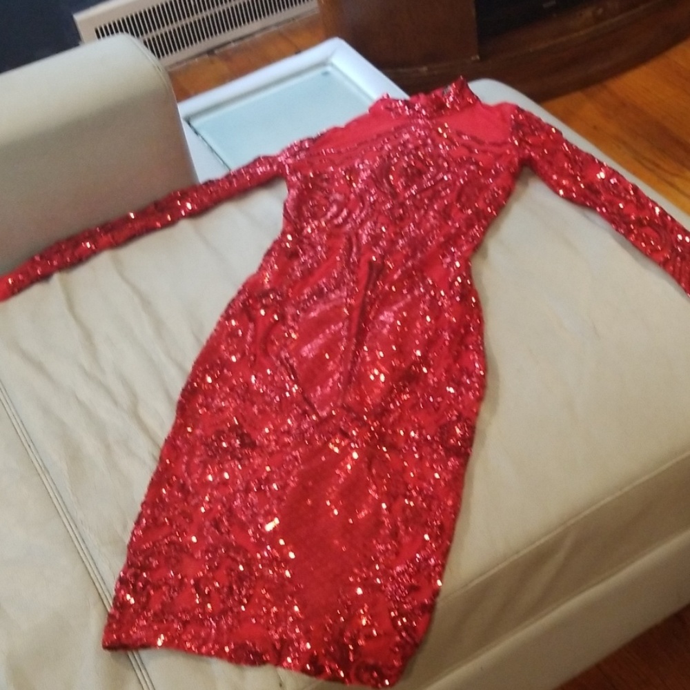 Fire Red Dress